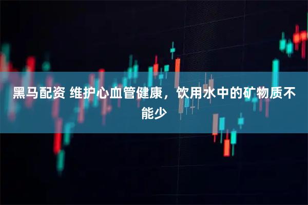 黑马配资 维护心血管健康,饮用水中的矿物质不能少